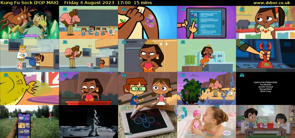 Kung Fu Sock (POP MAX) Friday 4 August 2023 17:00 - 17:15