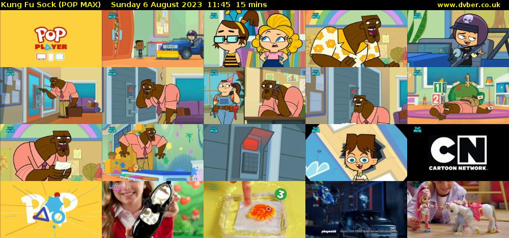 Kung Fu Sock (POP MAX) Sunday 6 August 2023 11:45 - 12:00