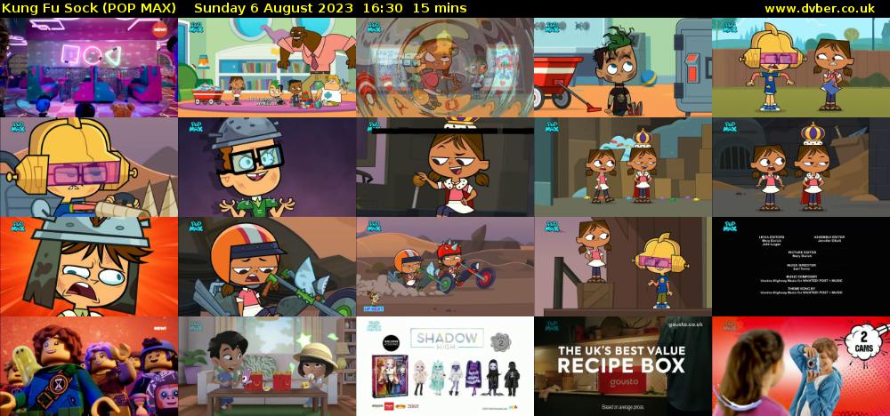Kung Fu Sock (POP MAX) Sunday 6 August 2023 16:30 - 16:45
