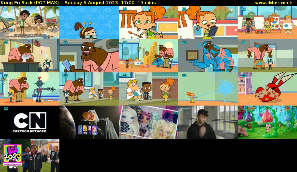 Kung Fu Sock (POP MAX) Sunday 6 August 2023 17:00 - 17:15