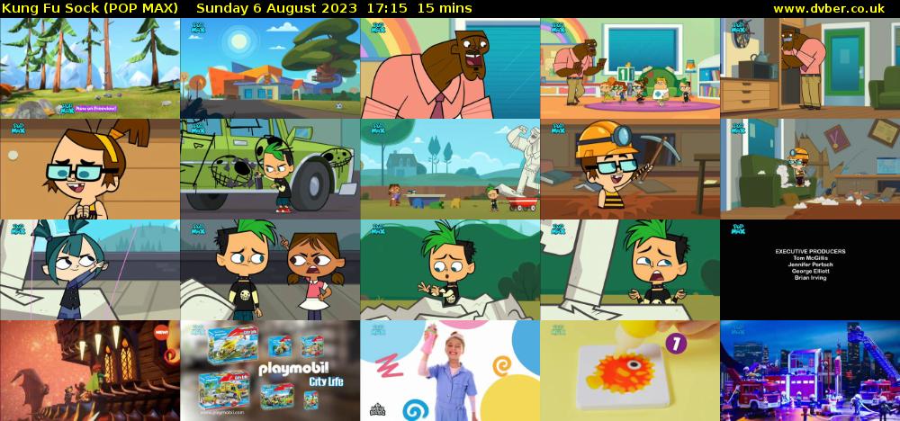 Kung Fu Sock (POP MAX) Sunday 6 August 2023 17:15 - 17:30
