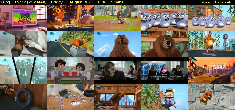 Kung Fu Sock (POP MAX) Friday 11 August 2023 16:30 - 16:45