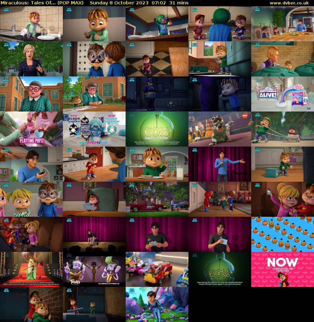 Miraculous: Tales Of... (POP MAX) Sunday 8 October 2023 07:02 - 07:33