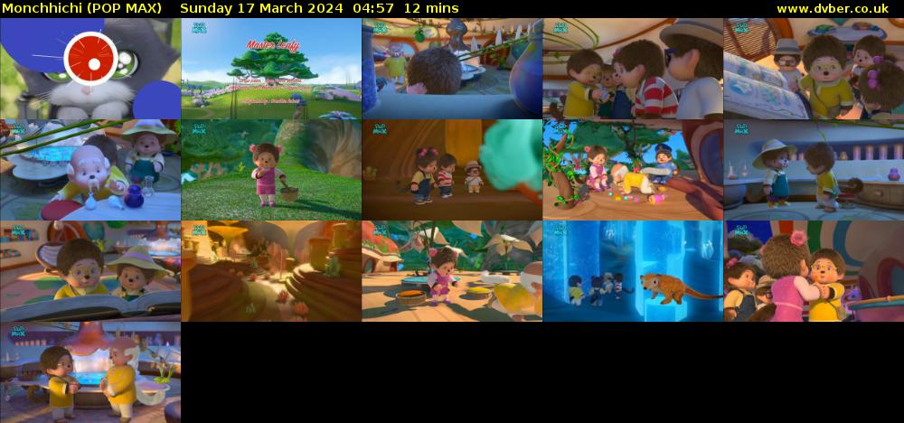Monchhichi (POP MAX) Sunday 17 March 2024 04:57 - 05:09