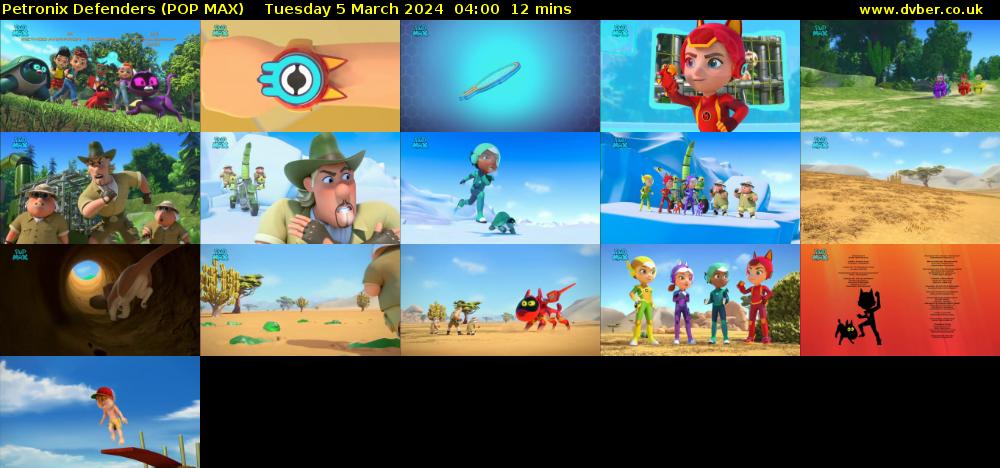 Petronix Defenders (POP MAX) Tuesday 5 March 2024 04:00 - 04:12