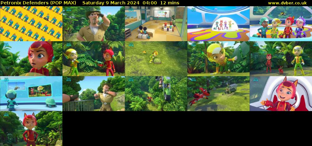 Petronix Defenders (POP MAX) Saturday 9 March 2024 04:00 - 04:12