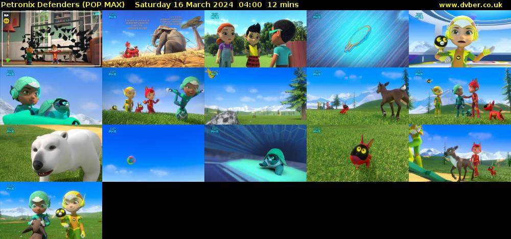Petronix Defenders (POP MAX) Saturday 16 March 2024 04:00 - 04:12