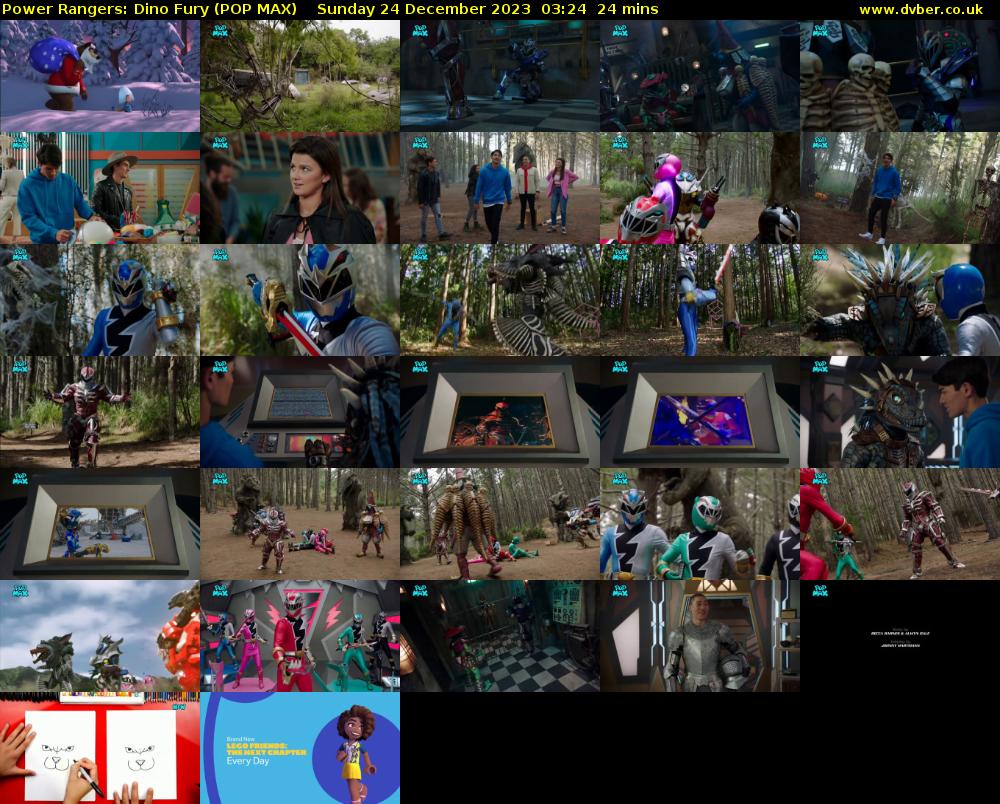 Power Rangers: Dino Fury (POP MAX) Sunday 24 December 2023 03:24 - 03:48