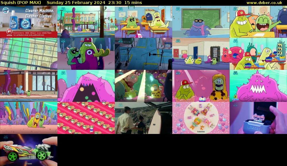 Squish (POP MAX) Sunday 25 February 2024 23:30 - 23:45