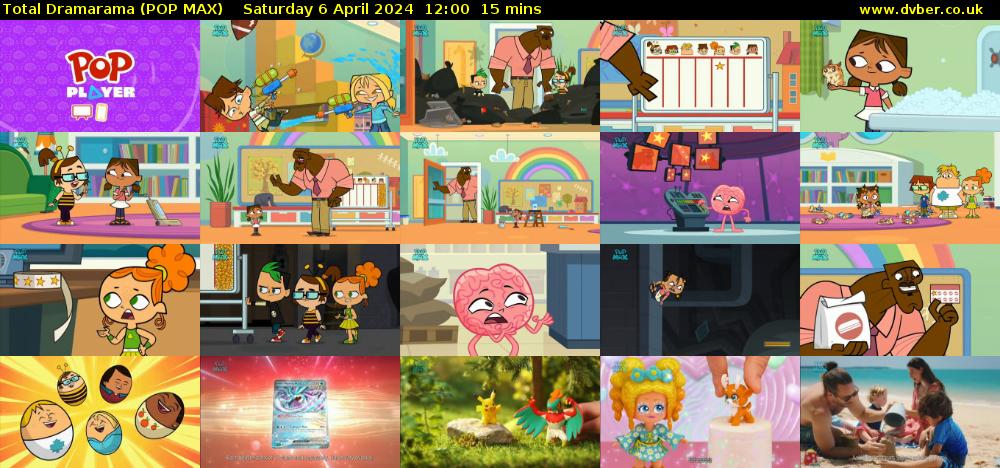 Total Dramarama (POP MAX) Saturday 6 April 2024 12:00 - 12:15