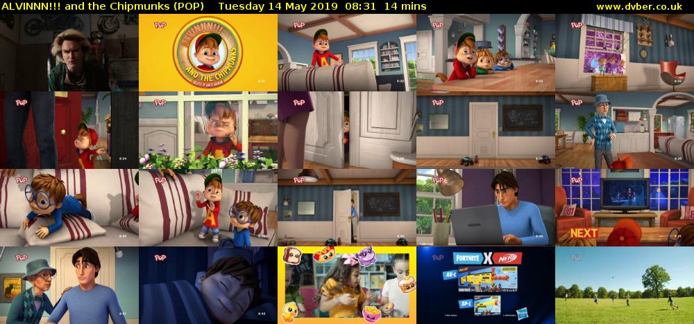 ALVINNN!!! and the Chipmunks (POP) Tuesday 14 May 2019 08:31 - 08:45