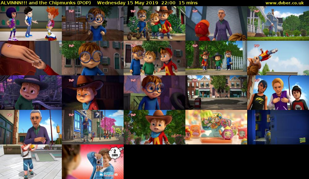 ALVINNN!!! and the Chipmunks (POP) Wednesday 15 May 2019 22:00 - 22:15
