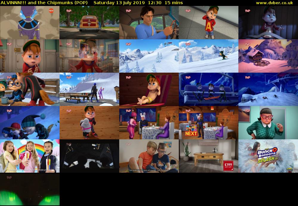 ALVINNN!!! and the Chipmunks (POP) Saturday 13 July 2019 12:30 - 12:45