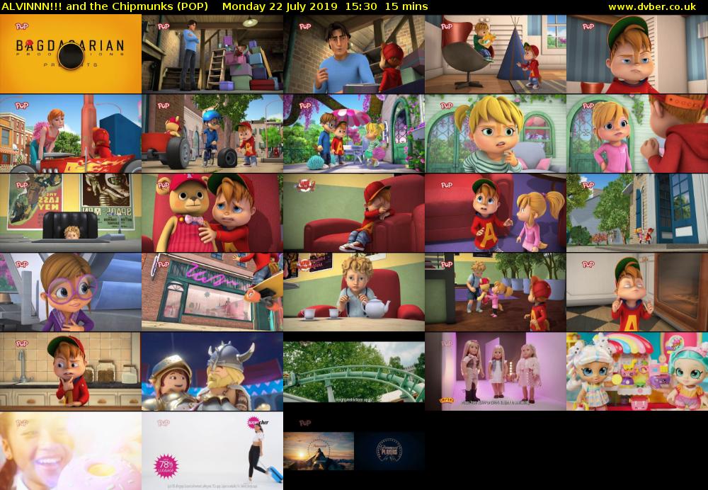 ALVINNN!!! and the Chipmunks (POP) Monday 22 July 2019 15:30 - 15:45