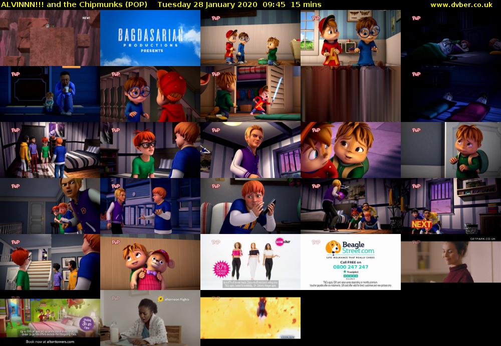 ALVINNN!!! and the Chipmunks (POP) Tuesday 28 January 2020 09:45 - 10:00
