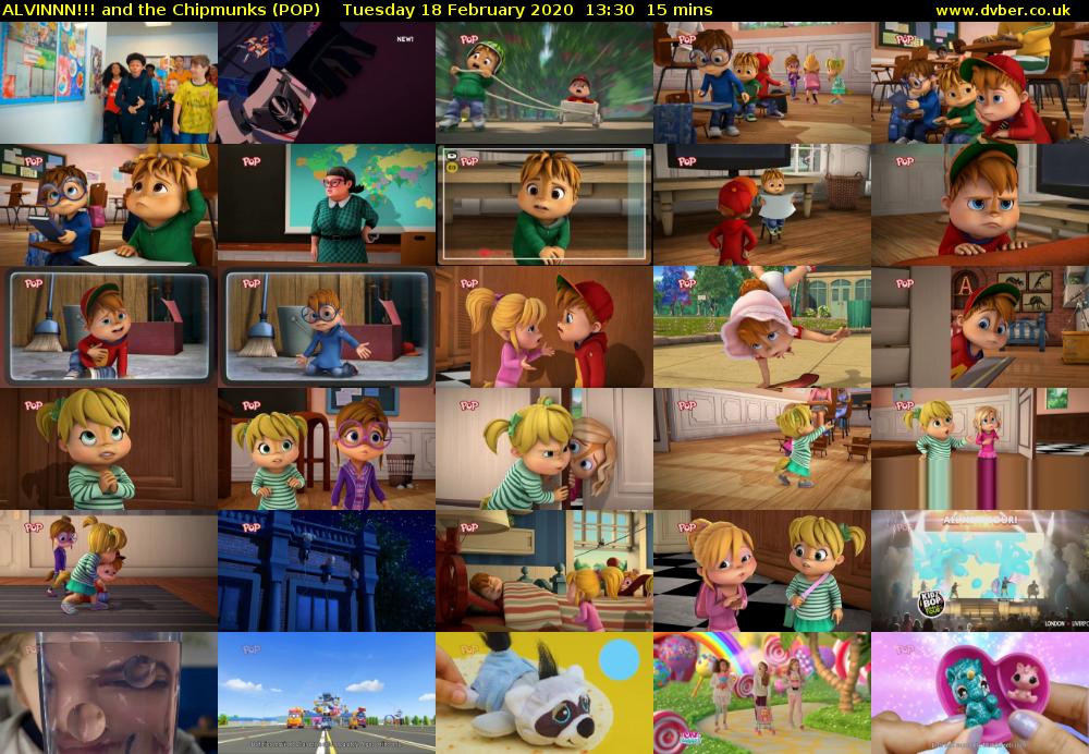 ALVINNN!!! and the Chipmunks (POP) Tuesday 18 February 2020 13:30 - 13:45