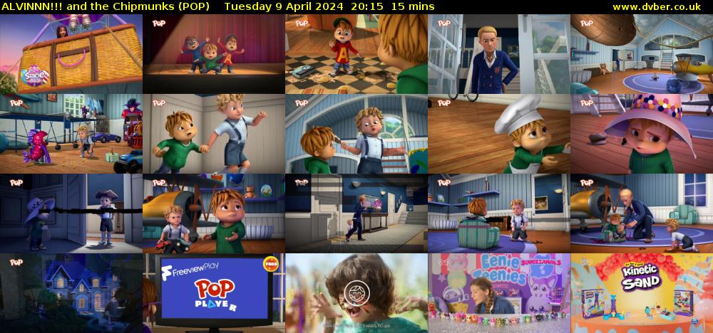 ALVINNN!!! and the Chipmunks (POP) Tuesday 9 April 2024 20:15 - 20:30