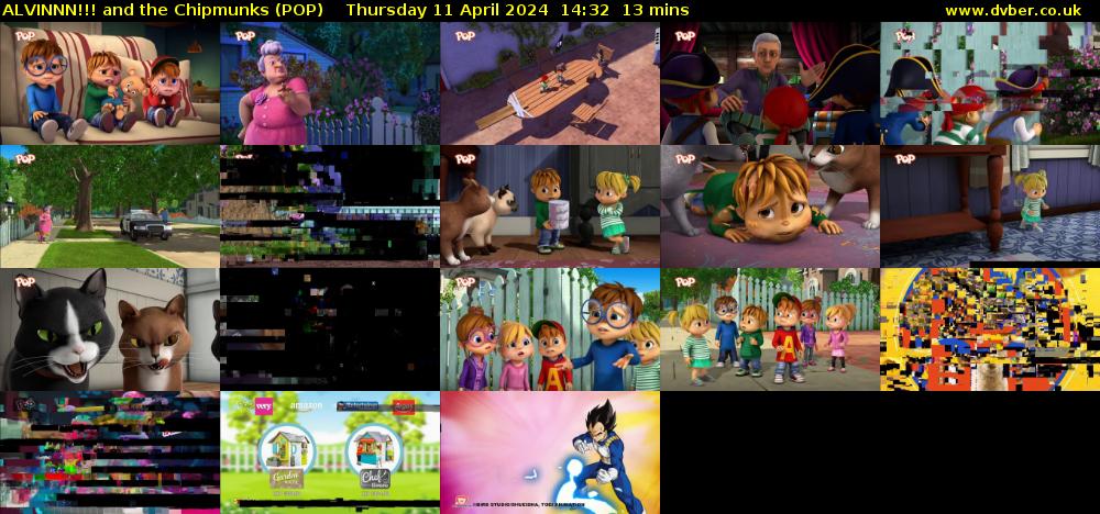 ALVINNN!!! and the Chipmunks (POP) Thursday 11 April 2024 14:32 - 14:45