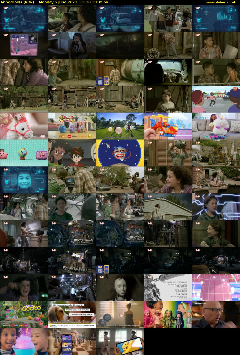 Annedroids (POP) Monday 5 June 2023 13:30 - 14:01