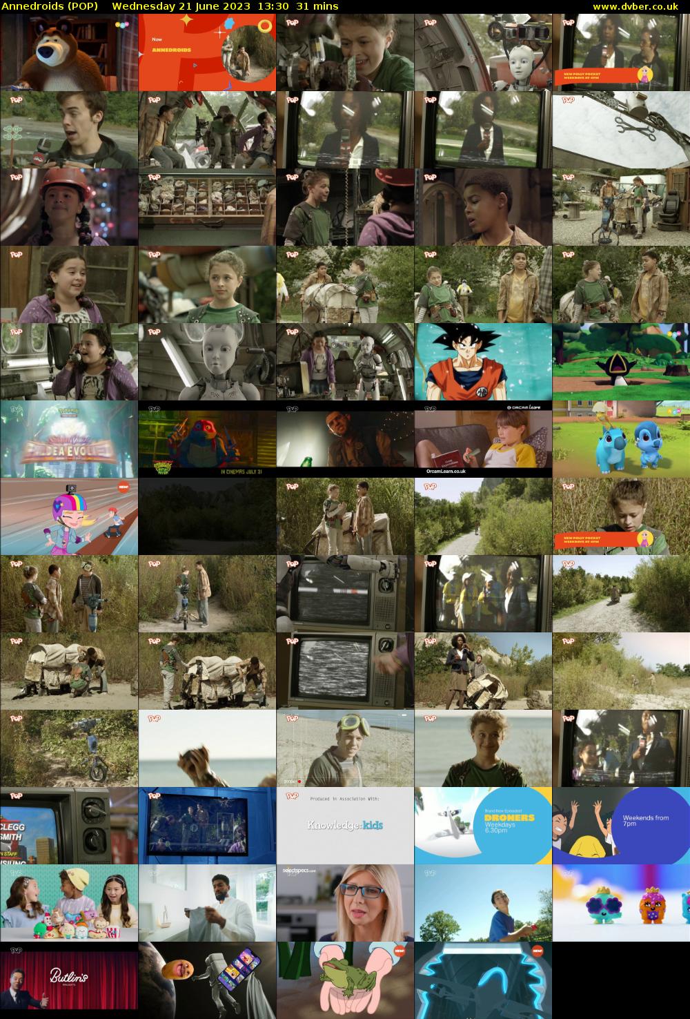 Annedroids (POP) Wednesday 21 June 2023 13:30 - 14:01