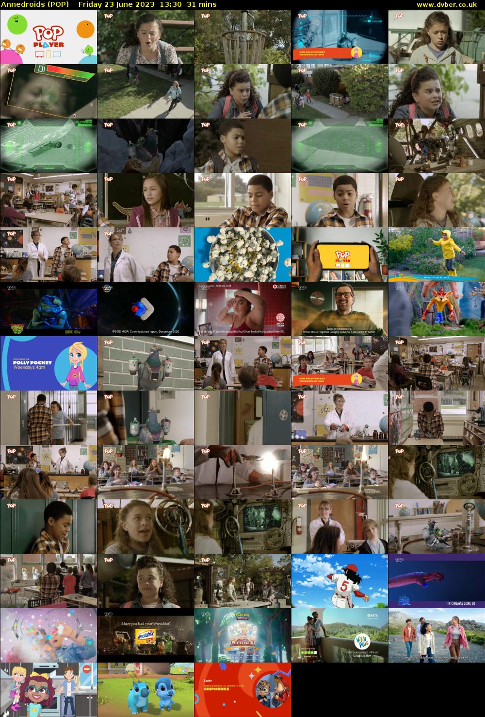 Annedroids (POP) Friday 23 June 2023 13:30 - 14:01