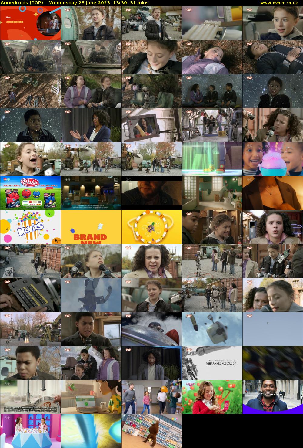Annedroids (POP) Wednesday 28 June 2023 13:30 - 14:01