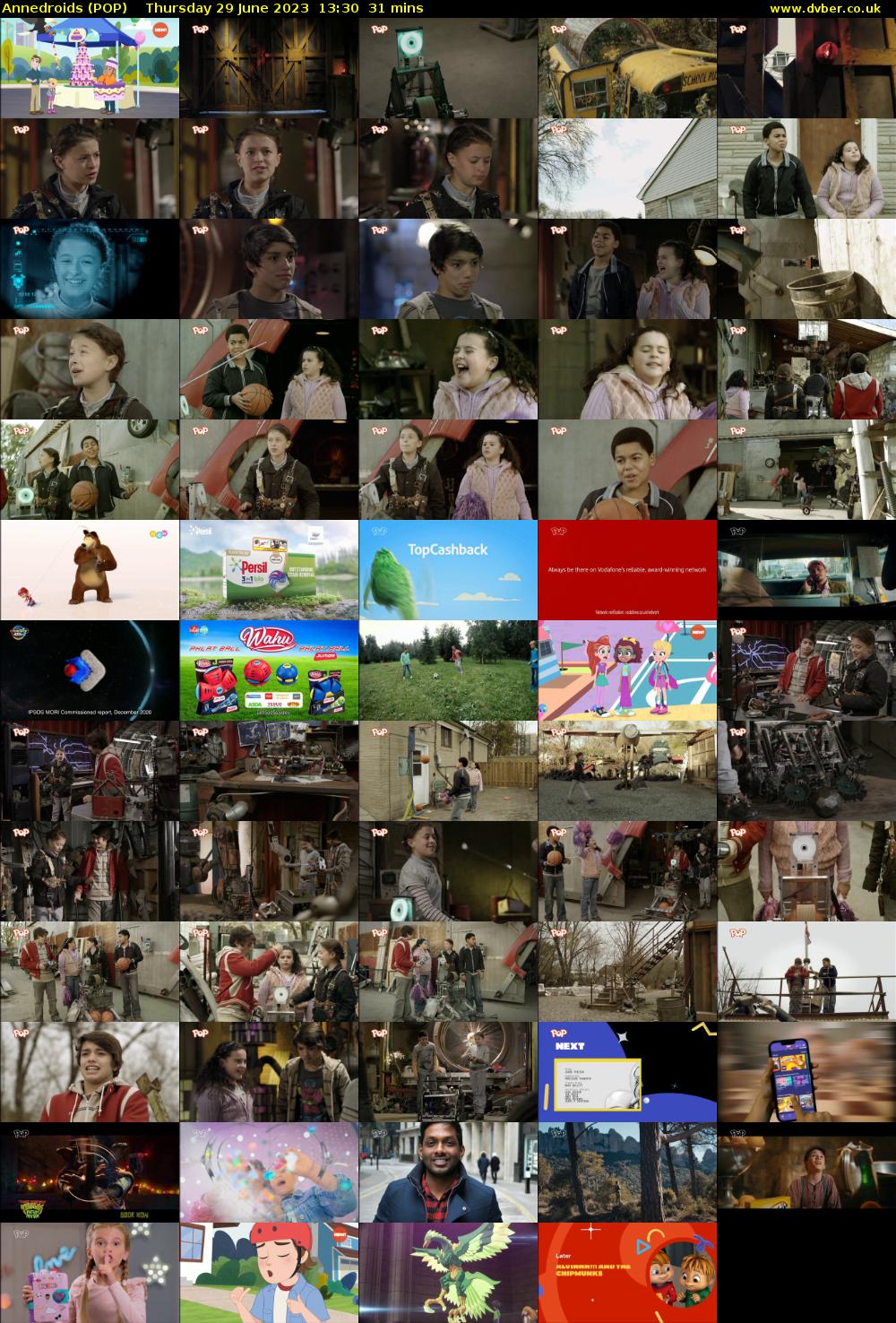 Annedroids (POP) Thursday 29 June 2023 13:30 - 14:01