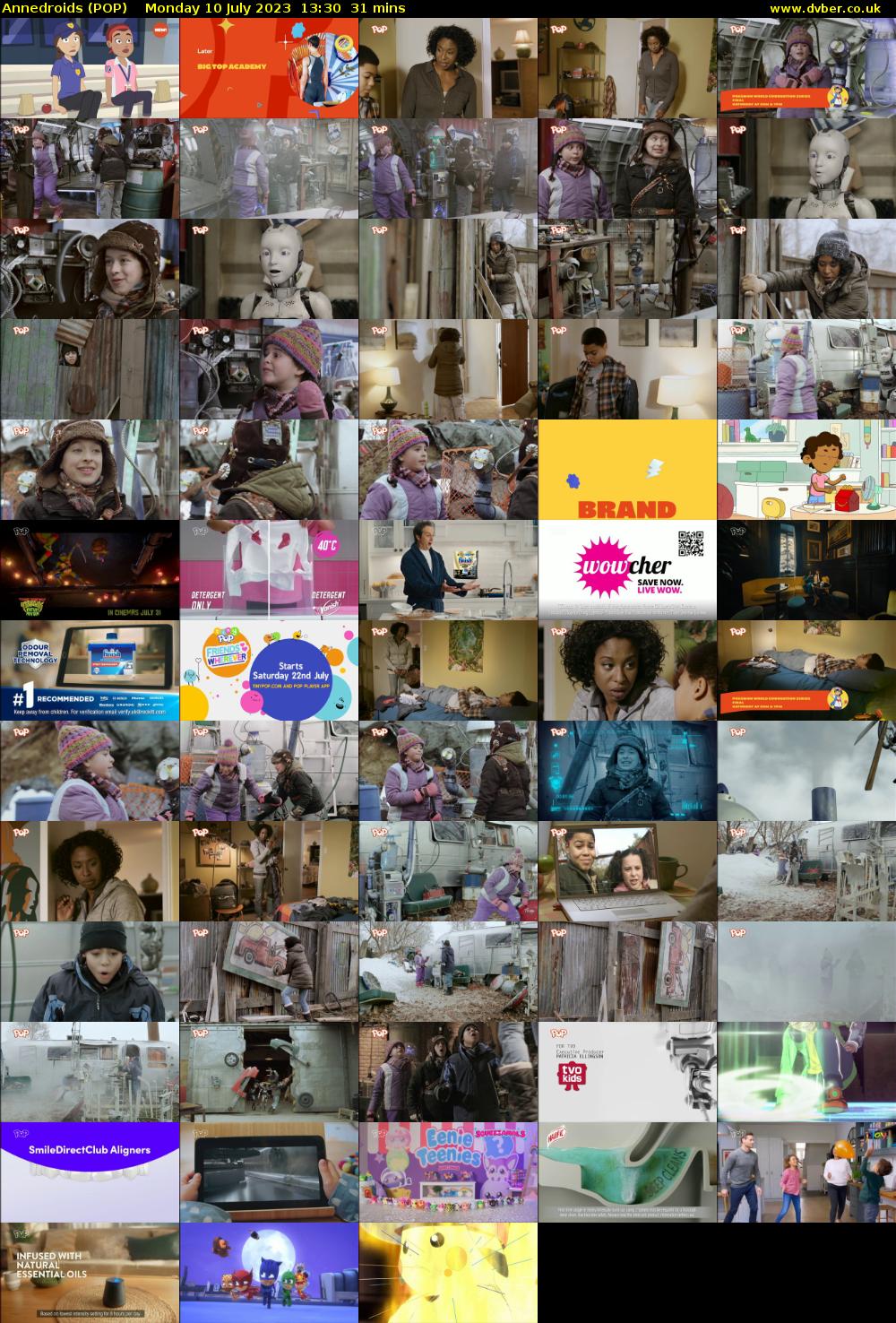 Annedroids (POP) Monday 10 July 2023 13:30 - 14:01