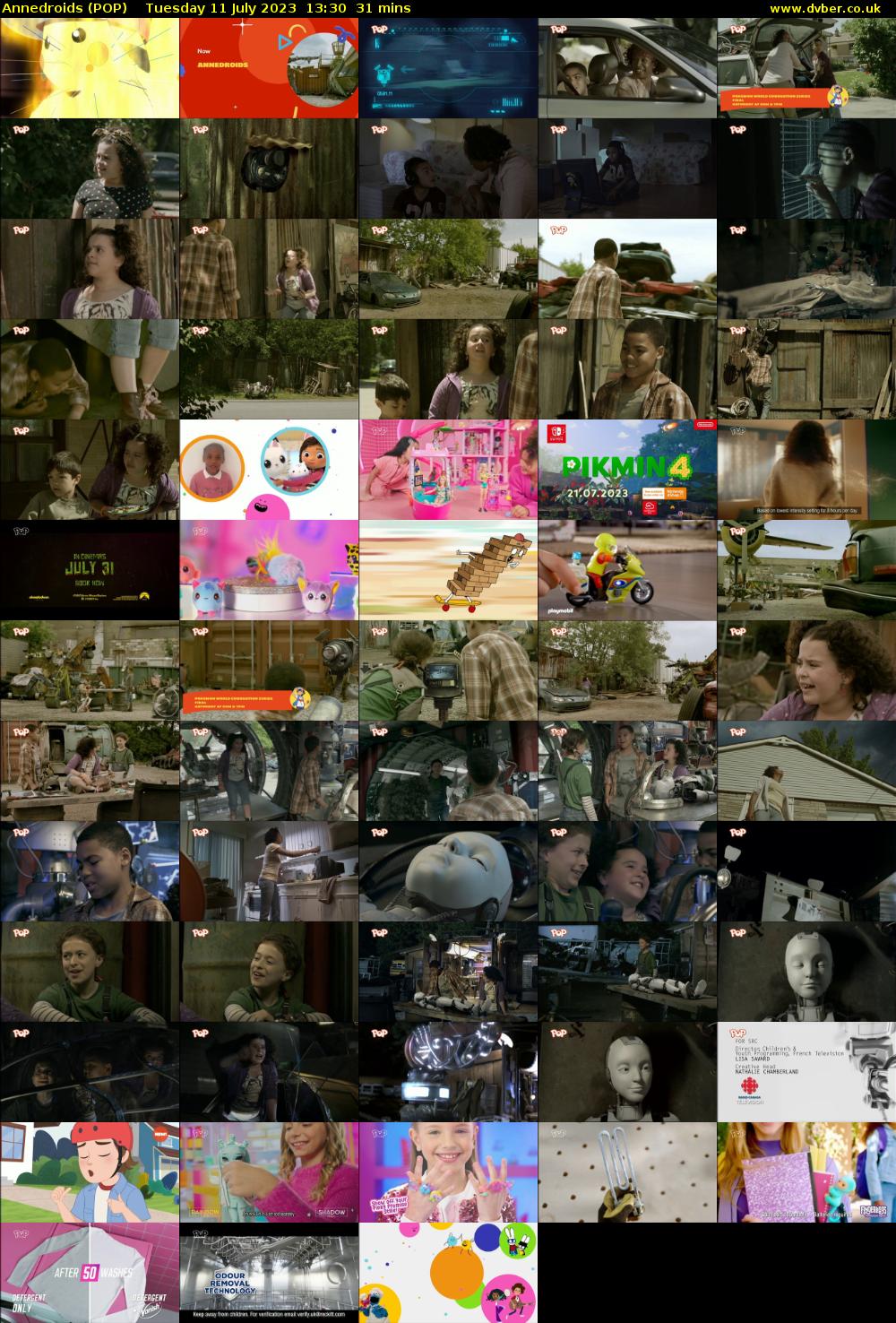 Annedroids (POP) Tuesday 11 July 2023 13:30 - 14:01