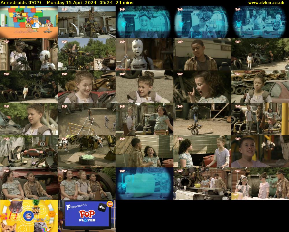 Annedroids (POP) Monday 15 April 2024 05:24 - 05:48