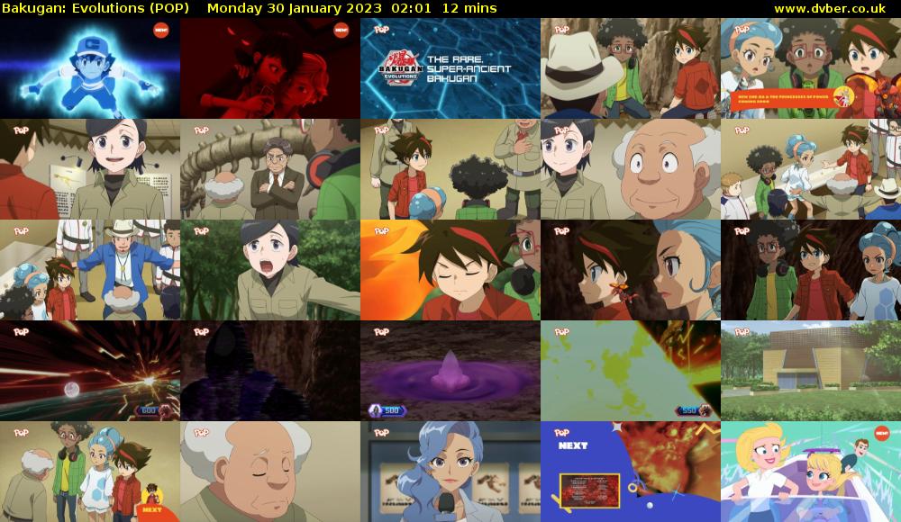 Bakugan: Evolutions (POP) Monday 30 January 2023 02:01 - 02:13