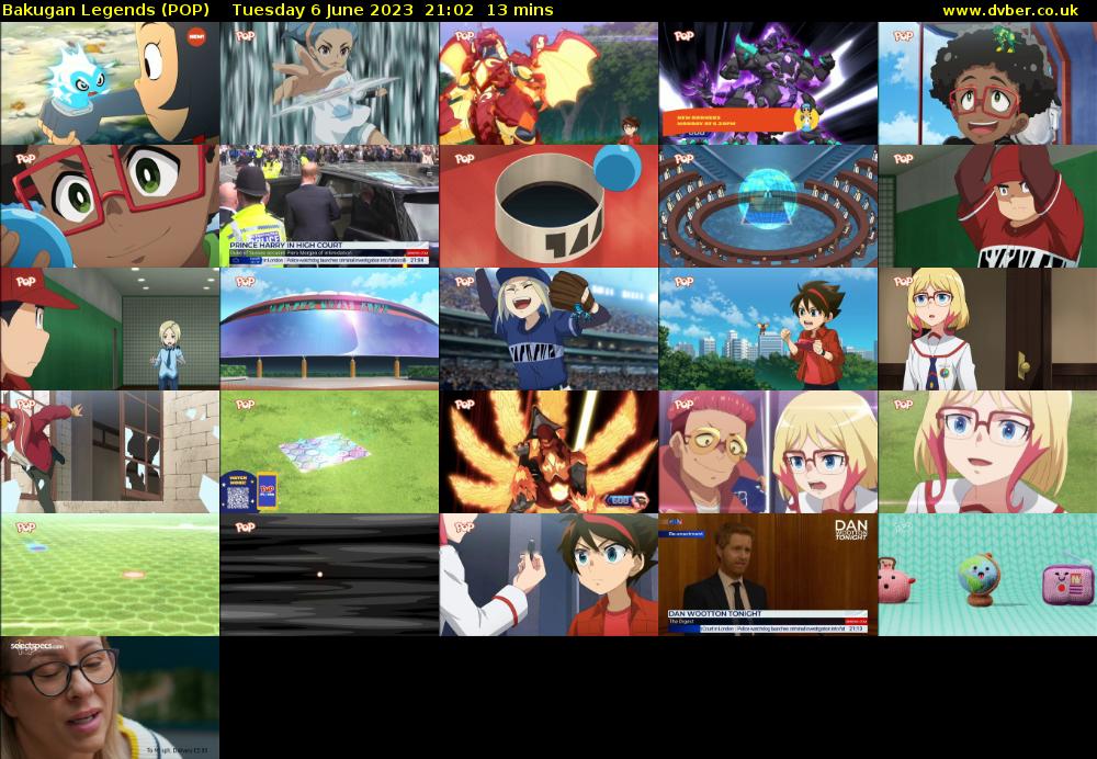 Bakugan Legends (POP) Tuesday 6 June 2023 21:02 - 21:15
