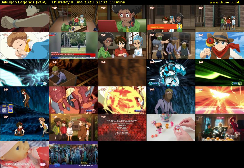 Bakugan Legends (POP) Thursday 8 June 2023 21:02 - 21:15