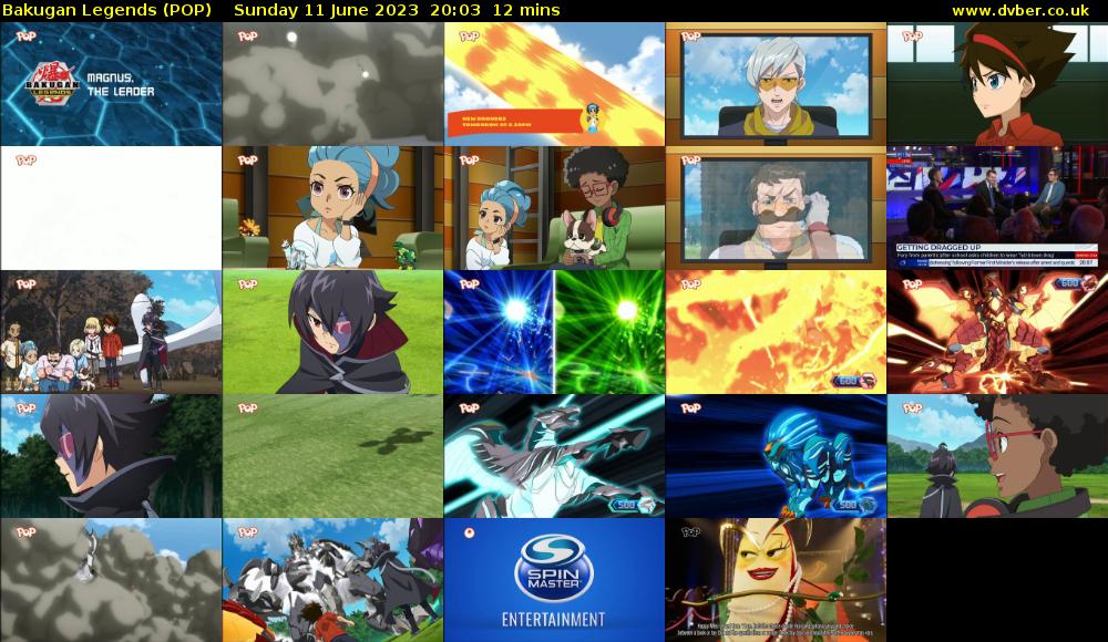 Bakugan Legends (POP) Sunday 11 June 2023 20:03 - 20:15