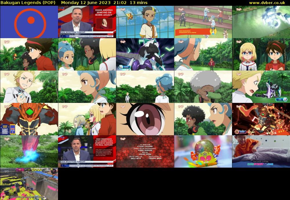Bakugan Legends (POP) Monday 12 June 2023 21:02 - 21:15