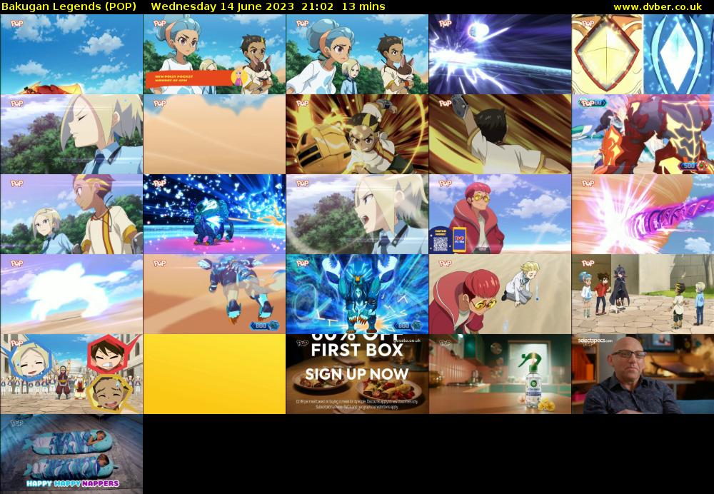 Bakugan Legends (POP) Wednesday 14 June 2023 21:02 - 21:15