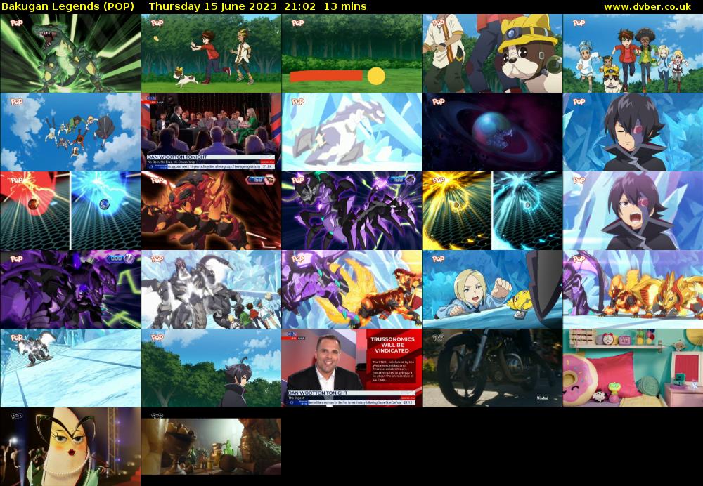 Bakugan Legends (POP) Thursday 15 June 2023 21:02 - 21:15