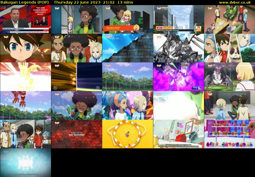Bakugan Legends (POP) Thursday 22 June 2023 21:02 - 21:15