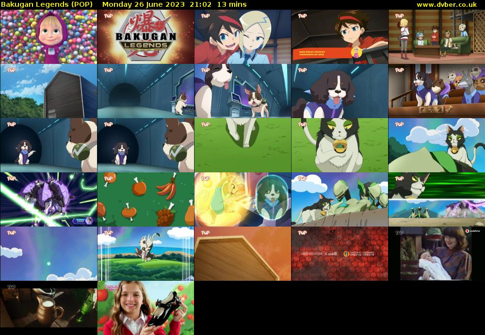 Bakugan Legends (POP) Monday 26 June 2023 21:02 - 21:15