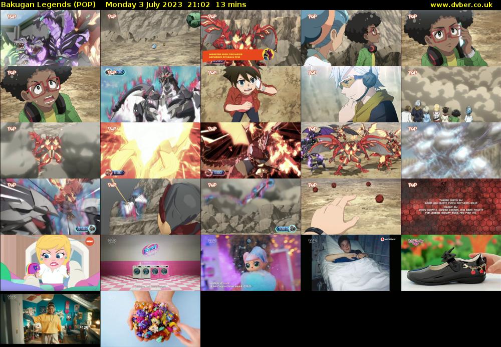 Bakugan Legends (POP) Monday 3 July 2023 21:02 - 21:15