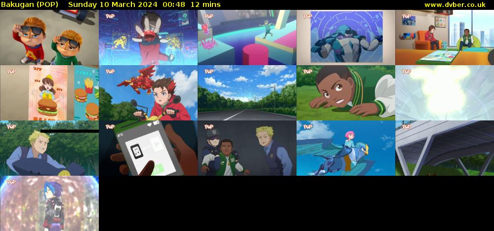 Bakugan (POP) Sunday 10 March 2024 00:48 - 01:00