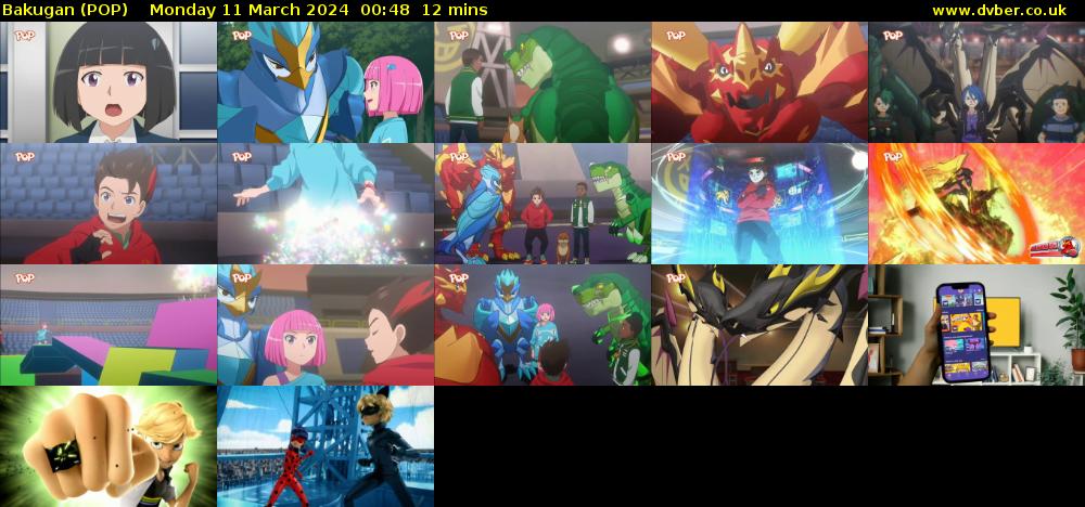 Bakugan (POP) Monday 11 March 2024 00:48 - 01:00