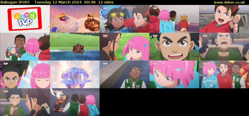Bakugan (POP) Tuesday 12 March 2024 00:48 - 01:00