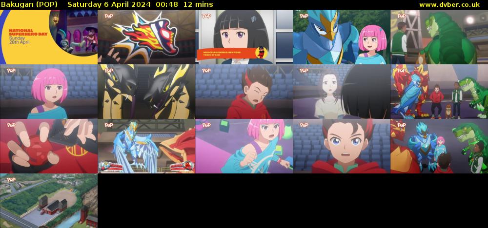 Bakugan (POP) Saturday 6 April 2024 00:48 - 01:00