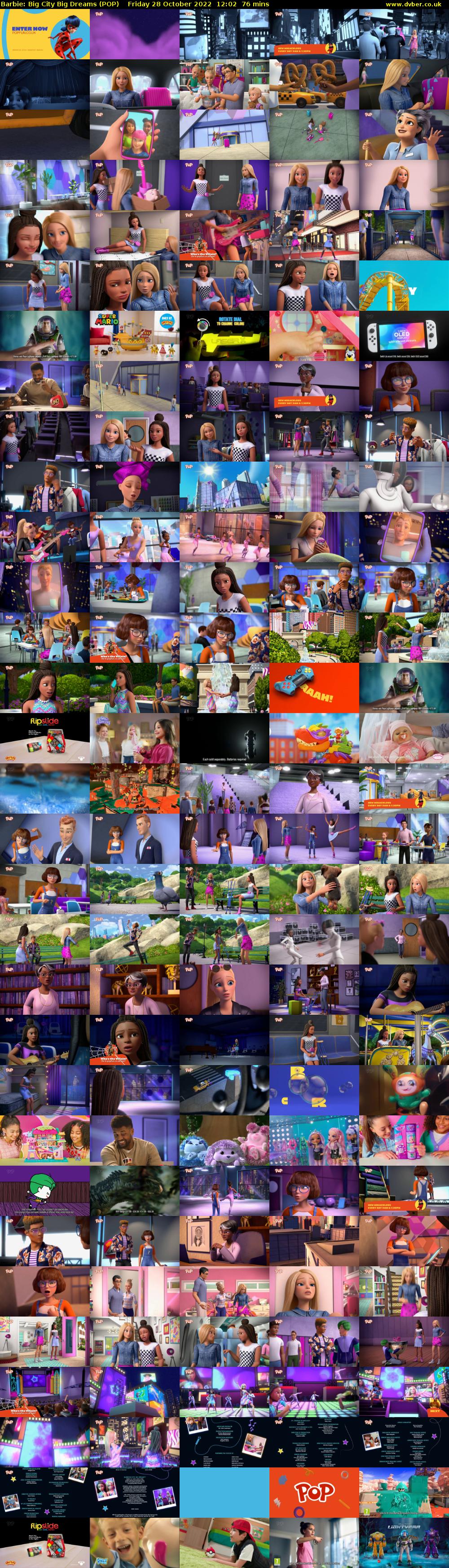 Barbie: Big City Big Dreams (POP) Friday 28 October 2022 12:02 - 13:18