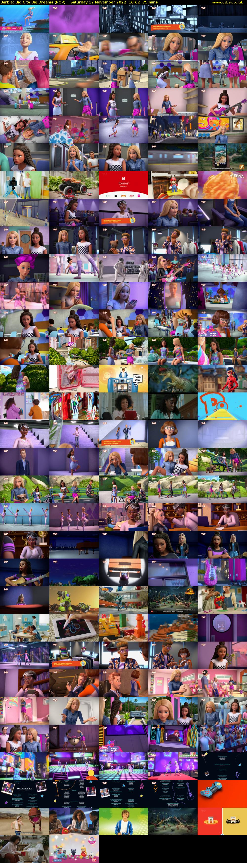 Barbie: Big City Big Dreams (POP) Saturday 12 November 2022 10:02 - 11:17