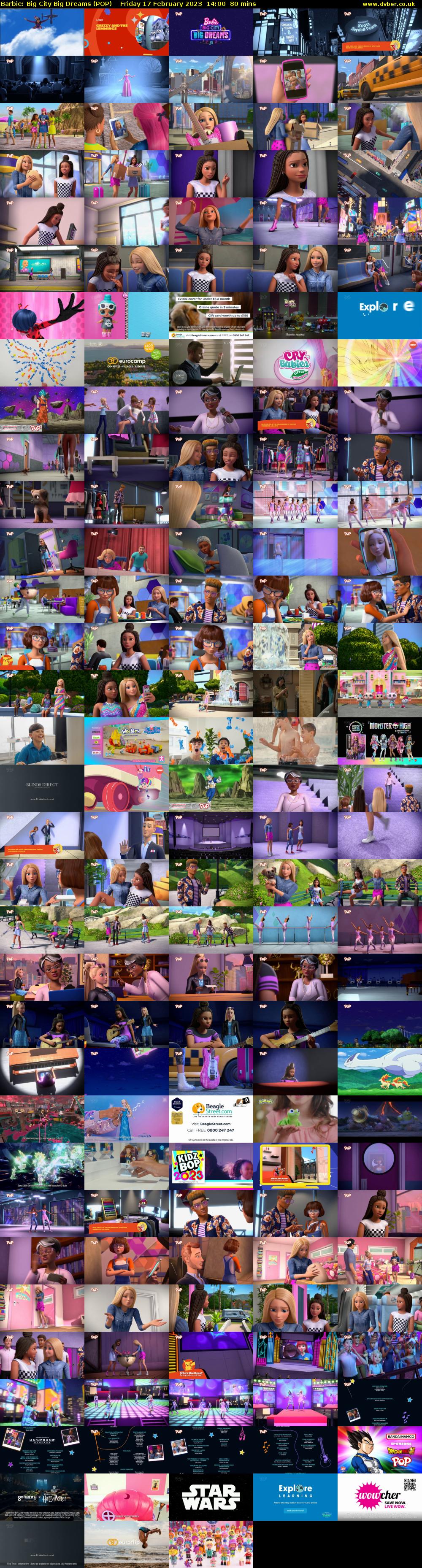 Barbie: Big City Big Dreams (POP) Friday 17 February 2023 14:00 - 15:20