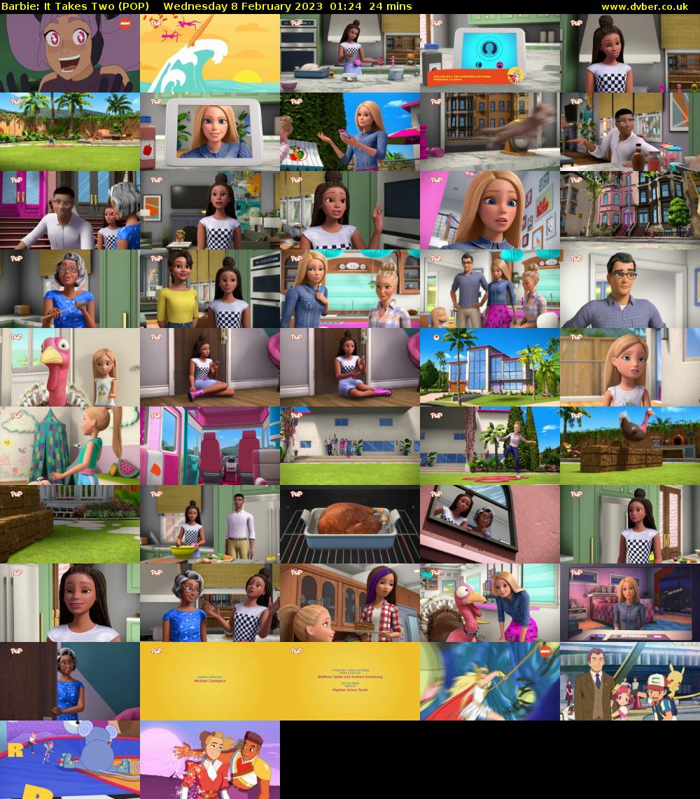 Barbie: It Takes Two (POP) Wednesday 8 February 2023 01:24 - 01:48