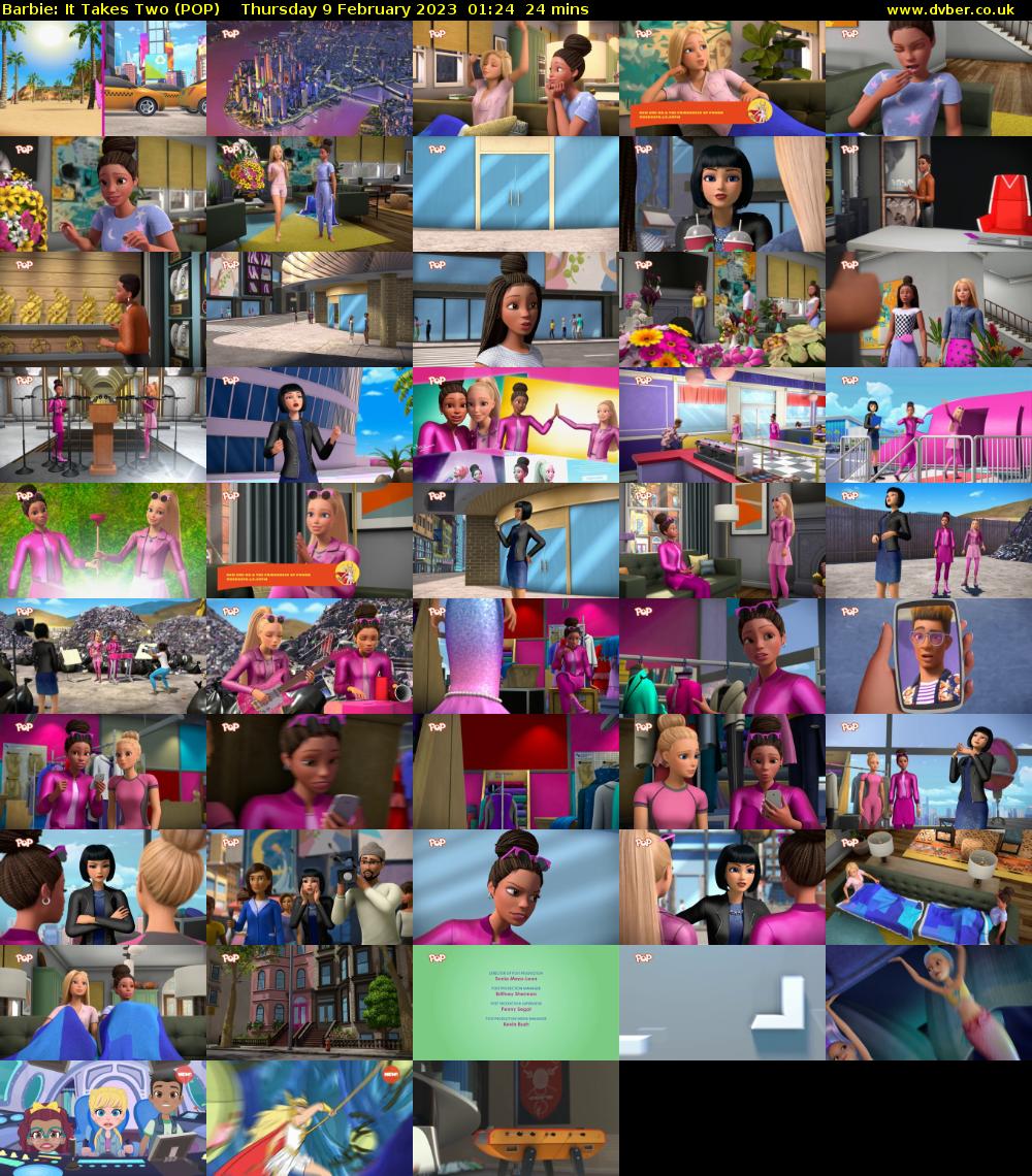 Barbie: It Takes Two (POP) Thursday 9 February 2023 01:24 - 01:48