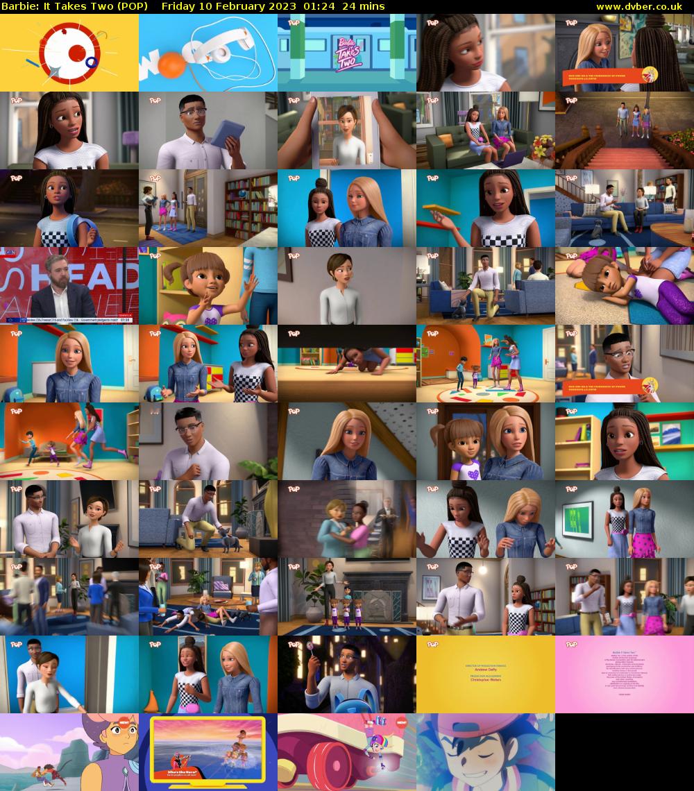 Barbie: It Takes Two (POP) Friday 10 February 2023 01:24 - 01:48